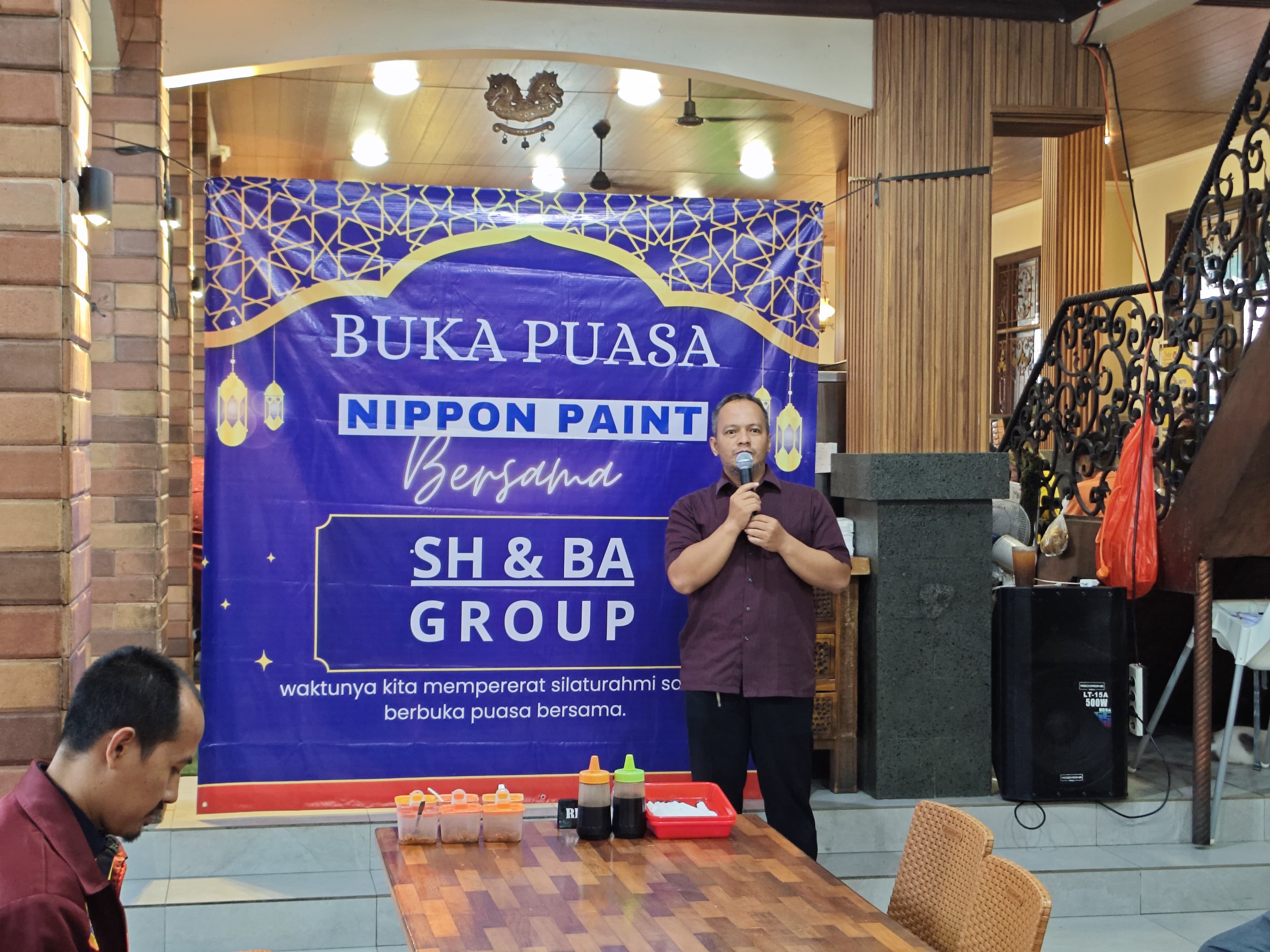BukBer Nippon paint dan karyawan babangunan